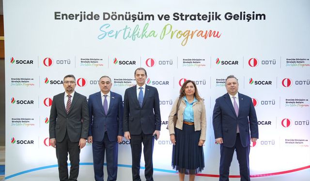 SOCAR Türkiye ve ODTÜ iş birliğiyle yeni bir gelişim programı başlıyor