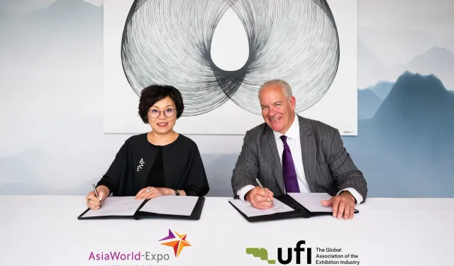 AsiaWorld-Expo, UFI Diamond Sponsorluk Anlaşmasını yeniledi