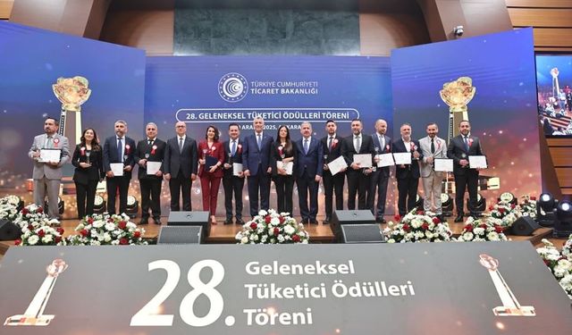 28. Geleneksel Tüketici Ödülleri Töreni gerçekleşti
