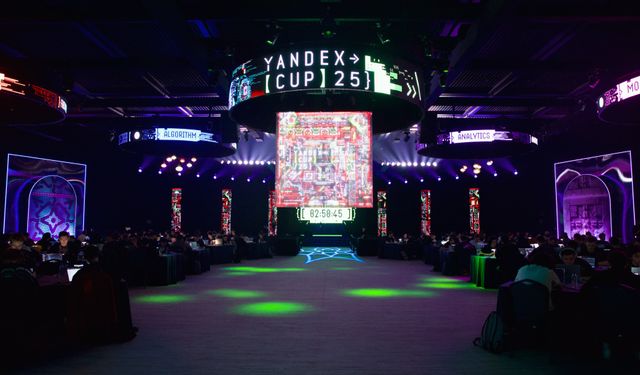 Uluslararası Yandex Cup finalleri İstanbul'da yapıldı, 200'e yakın geliştirici toplam 140.000 dolarlık ödül için yarıştı