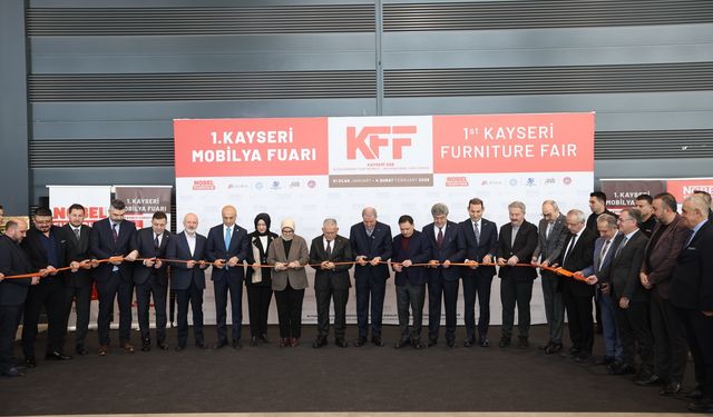 Kayseri Mobilya Fuarı kapılarını açtı