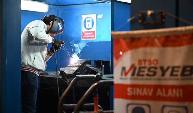 BTSO MESYEB, Türkiye’nin en kapsamlı mesleki belgelendirme merkezi olma konumunu güçlendiriyor