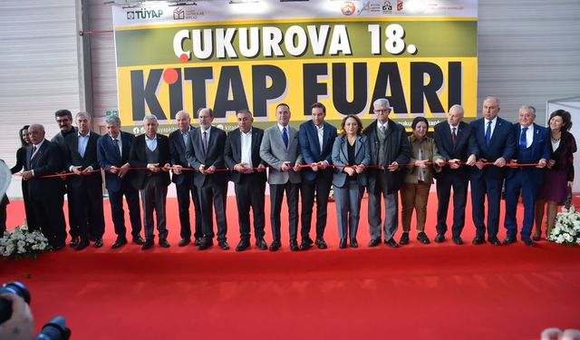 Çukurova Kitap Fuarı 18. kez kapılarını açtı