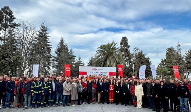OYAK Çimento Ünye Fabrikası'ndan İSG'de "Kayıp Zamanlı Kazasız 1000 Gün" hedefine ulaştı