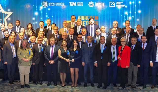 İDDMİB, İhracatın “Metalik Yıldızları”nı ödüllendirdi