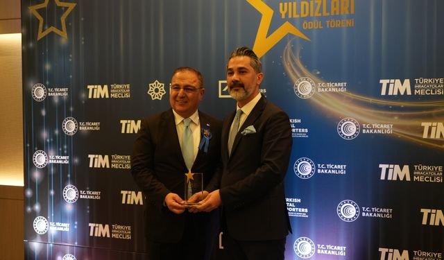 Fuar Dergisi, “İhracatın Öncü Kalemleri” ödülünün sahibi oldu