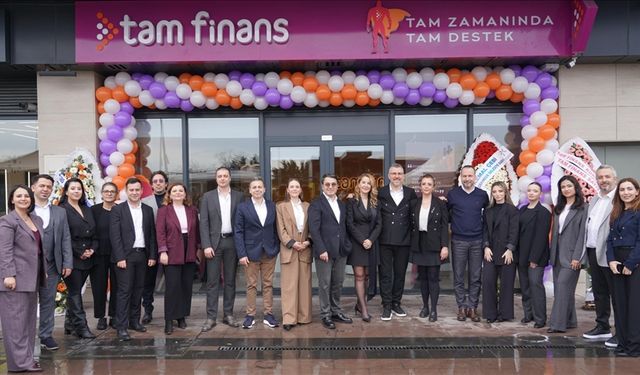 Tam Finans Küçükçekmece şubesiyle İstanbul'daki hizmet noktası sayısını artırdı