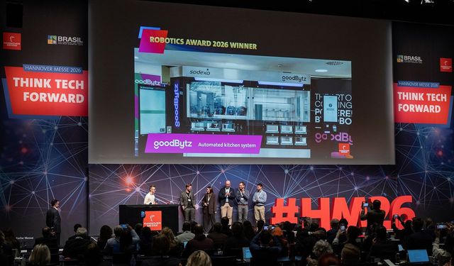 HANNOVER MESSE’de 2026 Robotik Ödülü GoodBytz’e Gitti