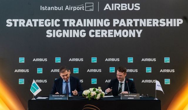 İGA İstanbul Havalimanı ve Airbus eğitim ortağı oldu
