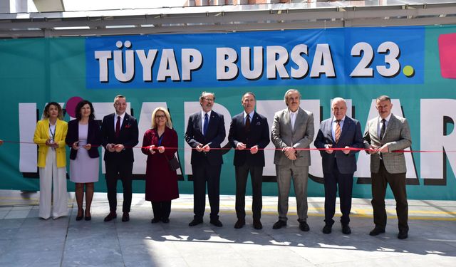 Bursa 23. Kitap Fuarı Ziyaretçilerine Kapılarını Açtı!