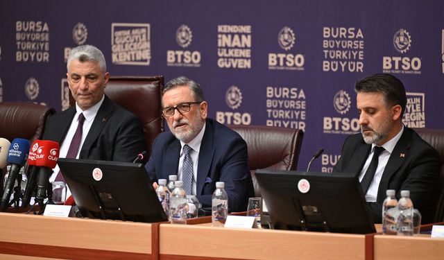 BTSO’da Bakan Bolat’tan ihracatçıya vergi indirimi müjdesi