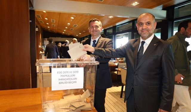 Ege Deri ve Deri Mamulleri İhracatçıları Birliğinde Yeni Başkan Halil Gündoğdu