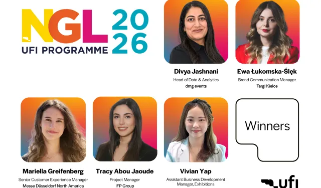 UFI, 2026 Next Generation Leadership Programı kazananlarını açıkladı