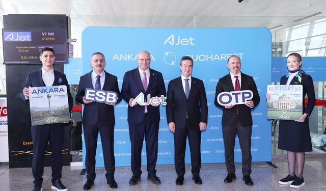 Ankara’dan Bükreş’e direkt uçuş başladı