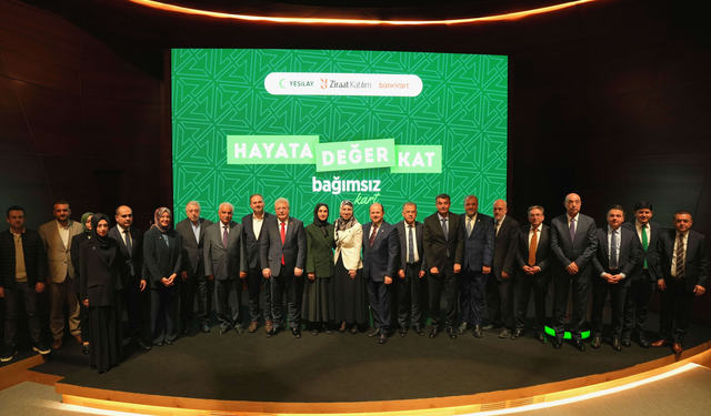 Ziraat Katılım ve Yeşilay’dan Güçlü Ortaklık: Bağımsız Kart ile Topluma Katkı
