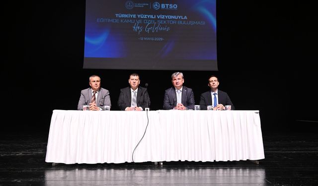 Bursa’da “Türkiye Yüzyılı Vizyonuyla Eğitimde Kamu ve Özel Sektör Buluşması” Gerçekleştirildi