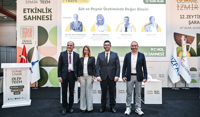 Olivtech Fuarı'nda Ege'nin gastronomik mirası keşfe çıkıyor