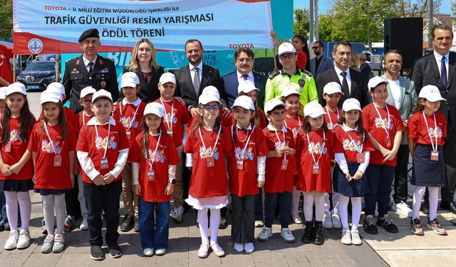 Toyota Otomotiv Sanayi Türkiye’nin Trafik Güvenliği Resim Yarışması’nın Kazananları Belli Oldu