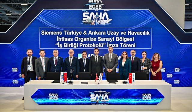 Siemens Türkiye ile Ankara Uzay ve Havacılık İhtisas Organize Sanayi Bölgesi’nden Stratejik İş Birliği