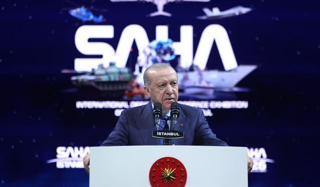 Cumhurbaşkanı Erdoğan SAHA EXPO 2026’da konuştu