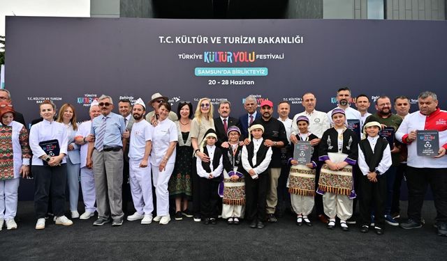 Türkiye Kültür Yolu Festivali üçüncü kez Samsun’da başladı