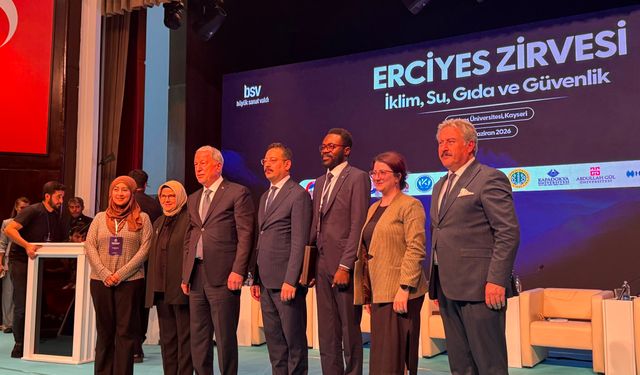 Erciyes Zirvesi-1, “İklim, Su, Gıda ve Güvenlik” temasıyla düzenlendi