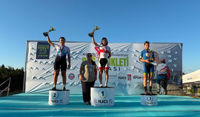 Ekin Ereke, Uluslararası Gebze MTB Cup’ta İki Kez Podyuma Çıktı