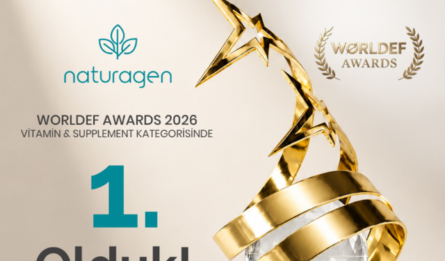 Naturagen, Worldef Awards Ecom Brands 100’de “Vitamin & Supplement” Kategorisinde Birincilik Ödülü Kazandı