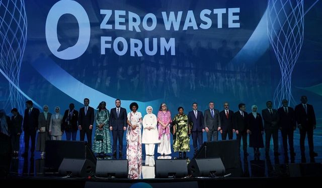 Emine Erdoğan: "Sıfır Atık Forumu, İnsanlığın Ortak Gelecek Vizyonunda Tarihi Bir Buluşmadır"