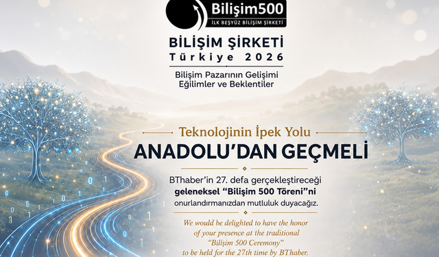 Türkiye'nin En Büyük Bilişim Şirketlerinin Açıklanacağı Bilişim 500 Ödül Töreni İçin Geri Sayım Başladı