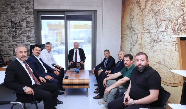 ATO Başkanı Gürsel Baran Yuvaköy Mermerciler Sitesi'nde Sektör Temsilcileriyle Buluştu