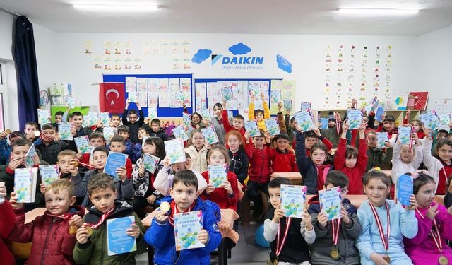 Daikin'le çocuklar yaz tatilinde hem doğayı koruyor hem ödülleri topluyor!