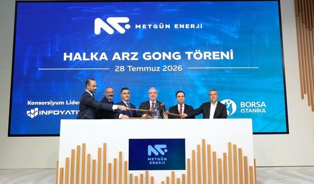 Borsa İstanbul’da gong Metgün Enerji için çaldı