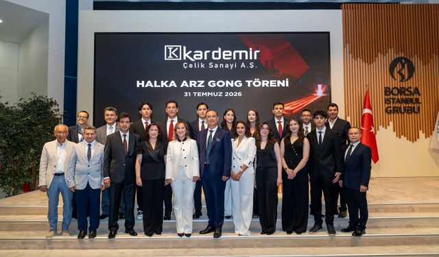 Borsa İstanbul’da Gong Kardemir Çelik İçin Çaldı