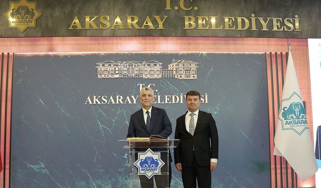 Ticaret Bakanı Bolat’tan Aksaray Belediyesi’ne ziyaret