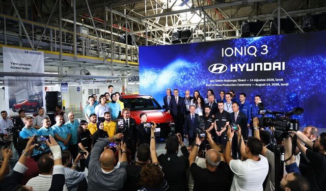 Hyundai Motor Türkiye, İlk Elektrikli Aracı IONIQ 3’ün Üretimine Başladı