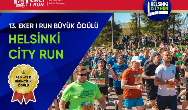 13. Eker I Run şampiyonları Helsinki City Run'da Türkiye’yi temsil edecek