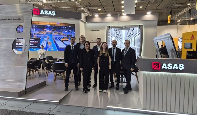 ASAŞ,  InnoTrans 2026’da, raylı sistemler ve mobilite sektörlerine yönelik üretim kabiliyetlerini sergiledi