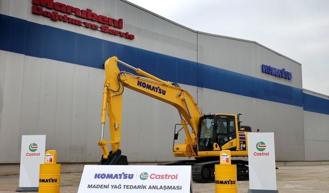 Castrol ve Komatsu’dan Stratejik İş Birliği
