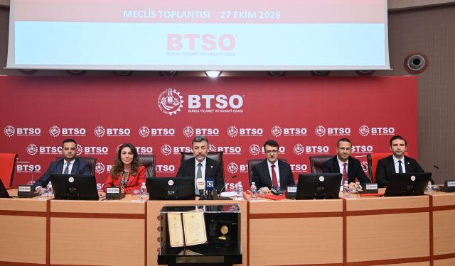 BTSO’da Yeni Dönemin İlk Meclis Toplantısı Yapıldı