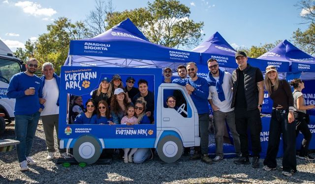 Anadolu Sigorta, Kurtaran Ev Festivali’ne Kurtaran Araç ile Katıldı