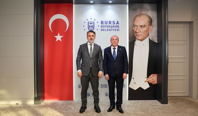 BTSO Başkanı Özer Matlı’dan Bursa Büyükşehir Belediyesi’ne İş Birliği Ziyareti