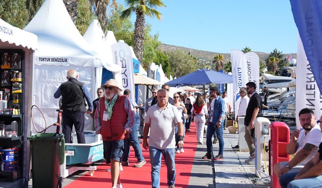 Bodrum Boat Show 25 binden fazla ziyaretçiyi ağırladı