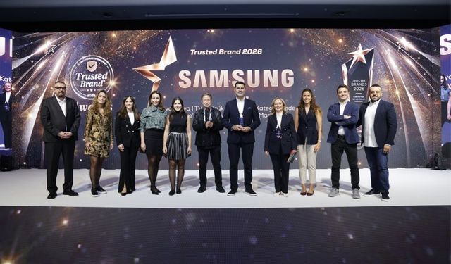 Samsung, beyaz eşya, TV ve küçük ev aletlerinde “Türkiye’nin En Güvenilir Markası” seçildi