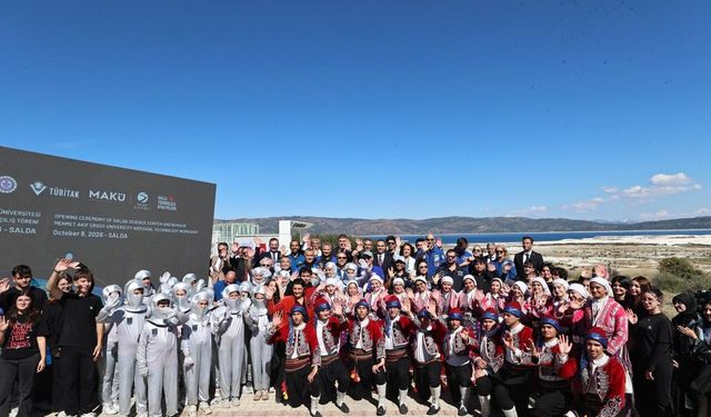 Bakan Kacır, Türk Ve Yabancı Astronotlarla Salda Gölü’nde Bilim Merkezi Açılışını Gerçekleştirdi