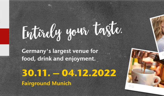 Food & Life Gıda Fuarı 30 Kasım ~ 04 Aralık 2022  |  ALMANYA - Münih