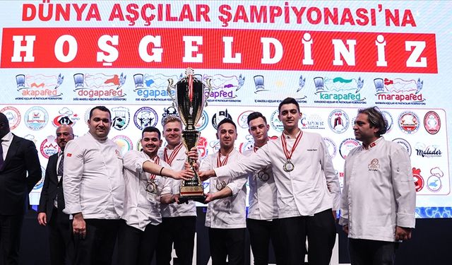 Dünya aşçıları şampiyonluk için yarıştı