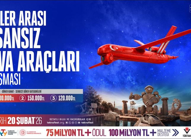 TEKNOFEST 2026 İHA yarışmaları için başvurular başladı