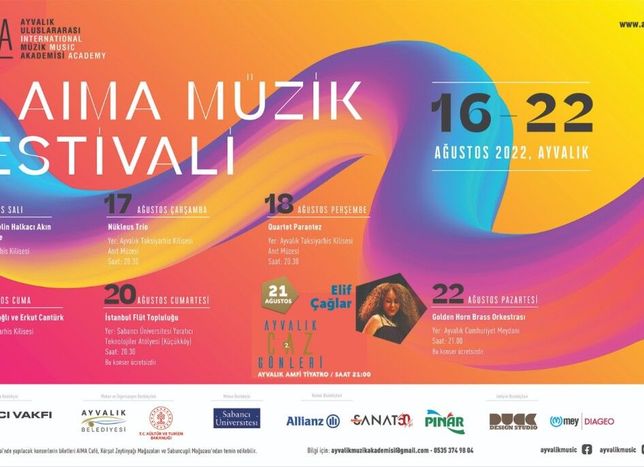 AIMA Müzik Festivali Başlıyor