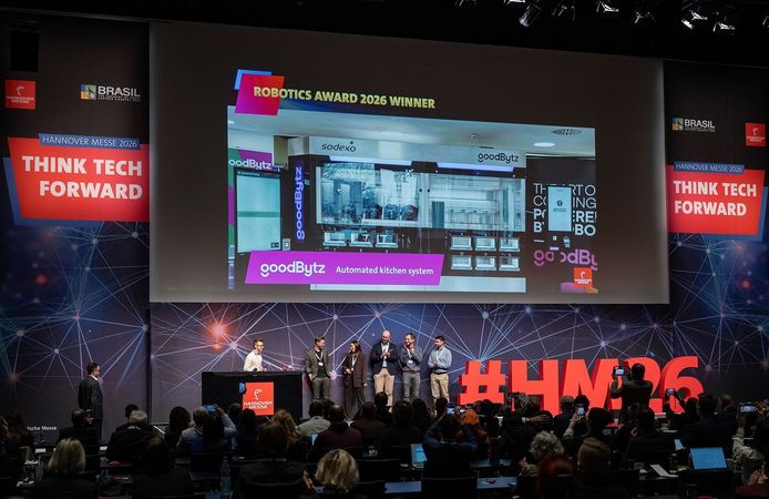 HANNOVER MESSE’de 2026 Robotik Ödülü GoodBytz’e Gitti